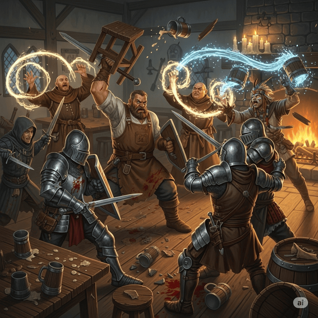 Illustration de combat